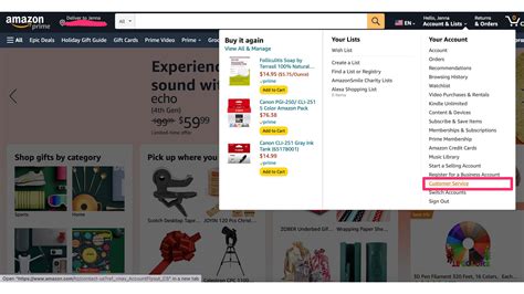 how to get in touch with amazon