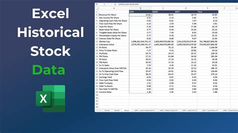 how to get indian stock market data in excel