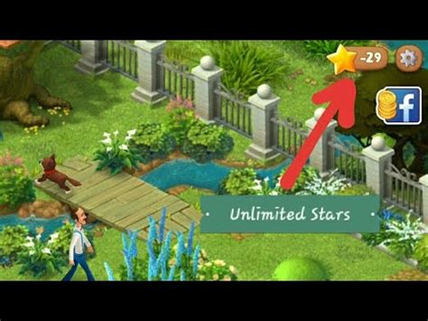 how to get infinite stars in gardenscapes