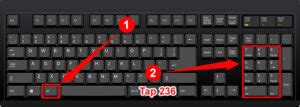 how to get infinity sign on keyboard