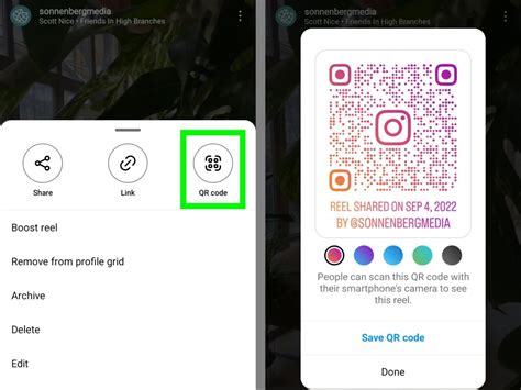 how to get instagram qr code on iphone