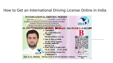 how to get international driving license in bangalore
