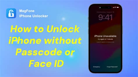 how to get into an iphone without face id