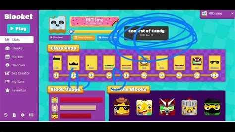 how to get into the contest of candy blooket