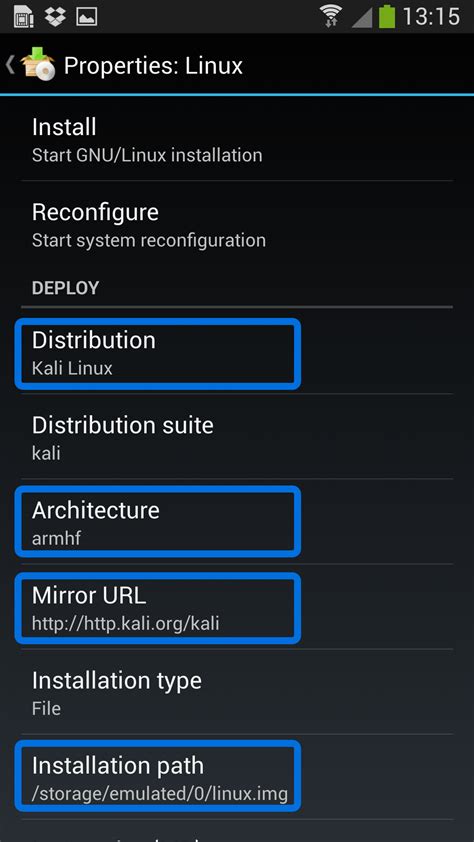 how to get kali linux on android