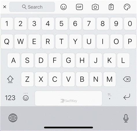 how to get keyboard with numbers on iphone