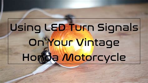 how to get led turn signals to work