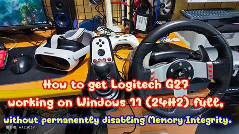 how to get logitech g27 to work on windows 11