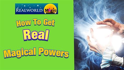 how to get magical powers in real life