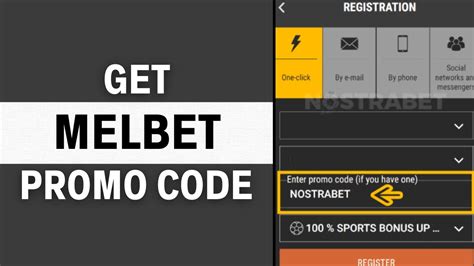 how to get melbet promo code