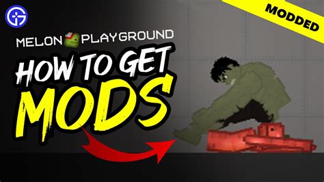 how to get melon playground mods on ipad