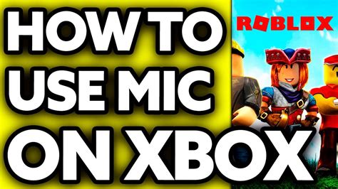 how to get mic on roblox xbox