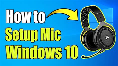 how to get mic to work on pc