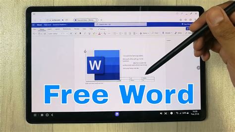 how to get microsoft word on android tablet