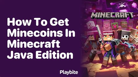 how to get minecoins in minecraft java edition