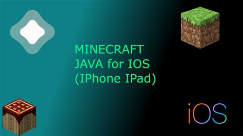 how to get minecraft java on apple ipad