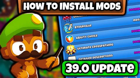 how to get mods for bloons td 6