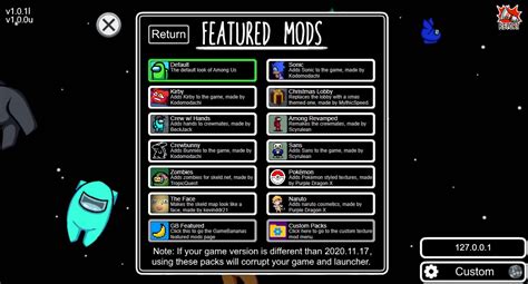 how to get mods in among us on mobile for free