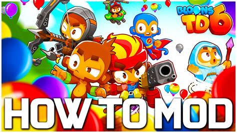 how to get mods in bloons td 6 on phone