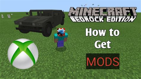 how to get mods on bedrock xbox