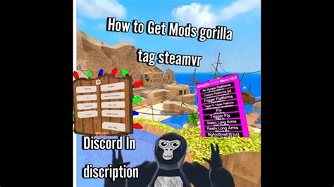 how to get mods on discord for gorilla tag