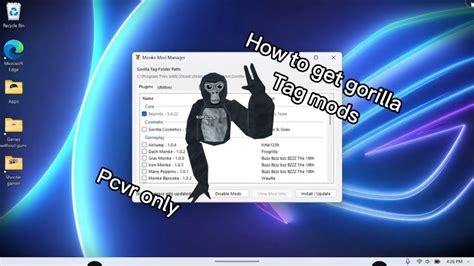 how to get mods on gorilla tag pcvr