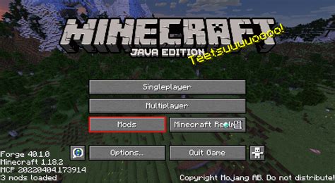 how to get mods on minecraft java forge