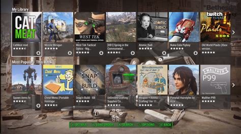 how to get mods to work on fallout 4 ps4