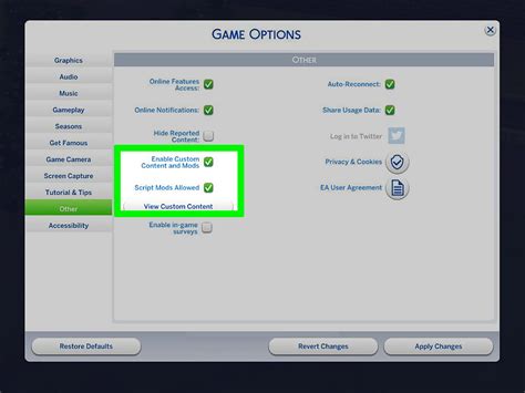 how to get mods to work on sims 4 mac