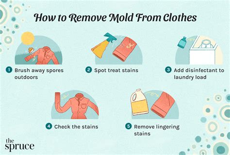 how to get mold off of polyester