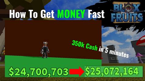 how to get money in blox fruits easily