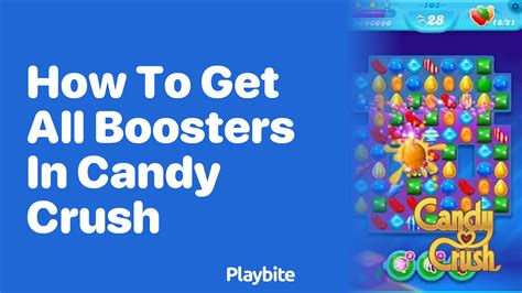 how to get more boosters in candy crush