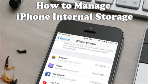how to get more internal storage on iphone