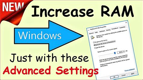 how to get more memory on pc windows 10