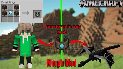how to get morph mod in minecraft bedrock