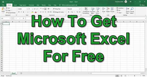 how to get ms excel for free in mac
