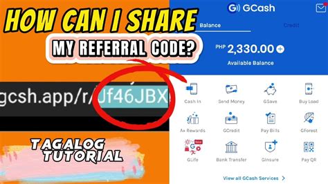 how to get my gcash referral code