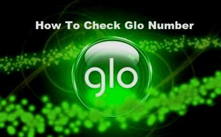 how to get my glo number with code