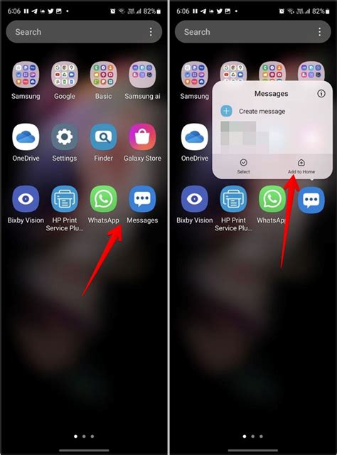 how to get my messages app back on my android phone