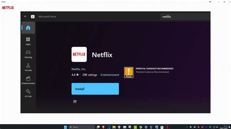 how to get netflix app on desktop windows 11