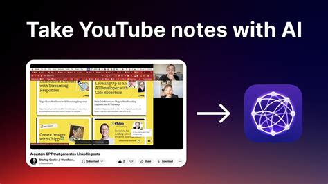 how to get notes from youtube videos