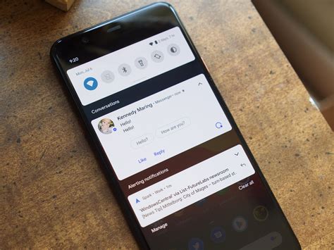 how to get notifications for text messages on android