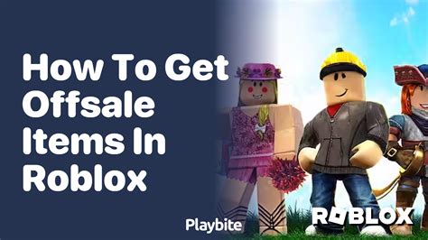 how to get offsale items on roblox for free