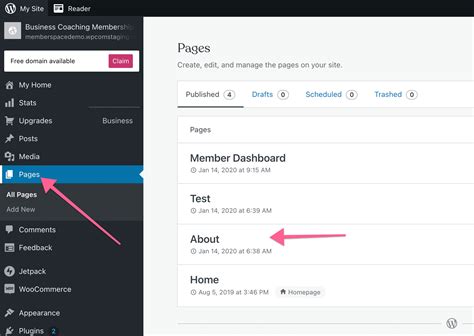how to get page url in wordpress