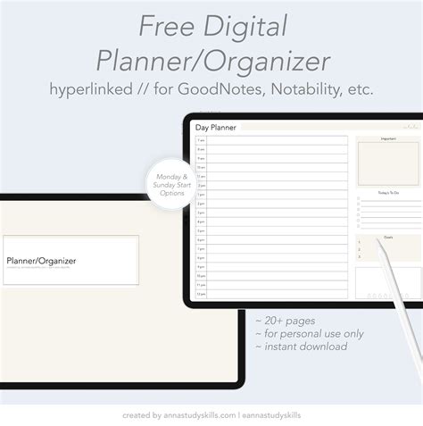 how to get planner template on goodnotes
