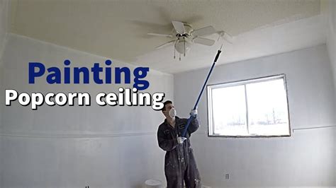 how to get popcorn of ceiling that has been painted