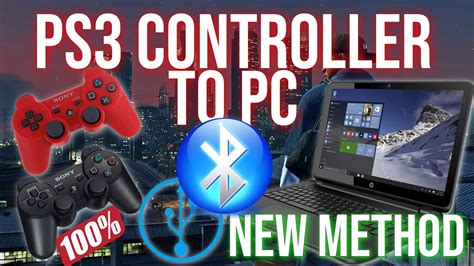 how to get ps3 controller to work on pc