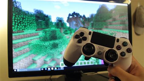 how to get ps4 controller to work on pc minecraft