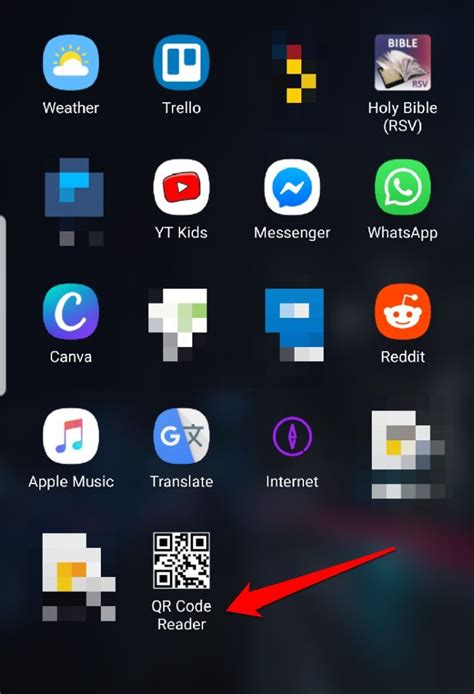 how to get qr code for an app