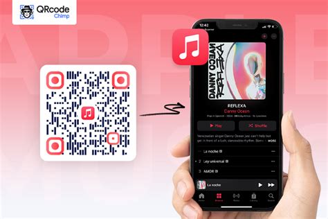 how to get qr code for apple music